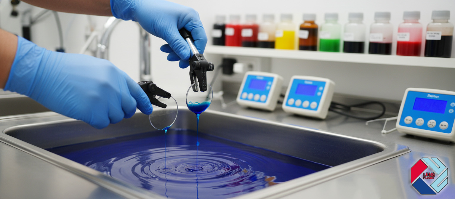 Coloreado de lentes