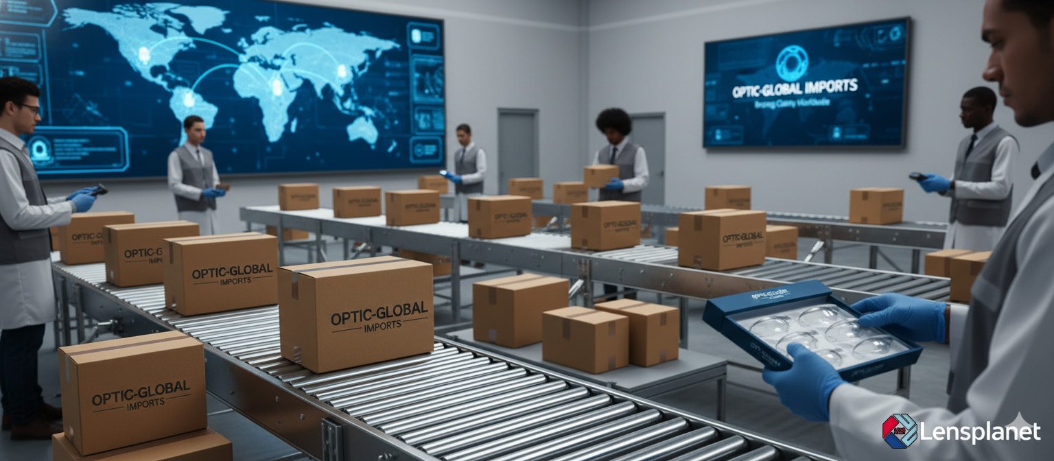 Importación de lentes